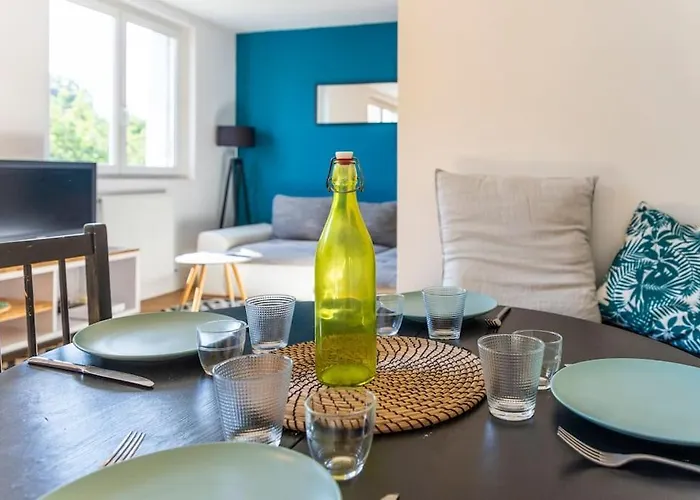 Grand Salon, 2 Chambres En Centre-Ville